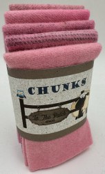 Wool Chunks Forever Pink
