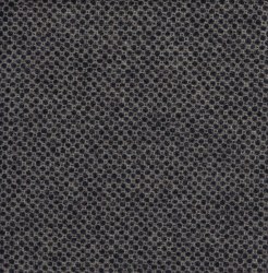 Wool 9" x 28" Black White Honeycomb