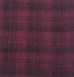 Wool 18" x 21" Purple Plaid