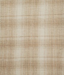 Wool 9" x 21" Cream Plaid