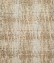 Wool Cream Plaid Yardage