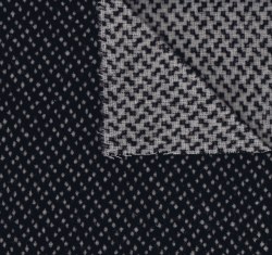 Wool 18" x 28" Black Tie