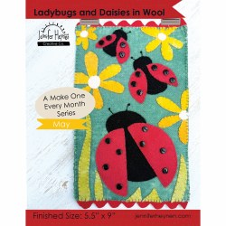 Ladybugs and Daisies in Wool