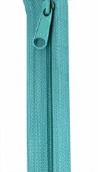 Zipper 24" Handbag Turquoise