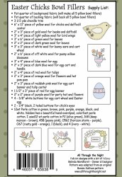 Additional picture of Easter Chicks Bowl Filler