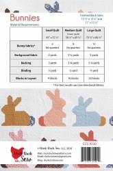Additional picture of Bunnies Quilt Pattern