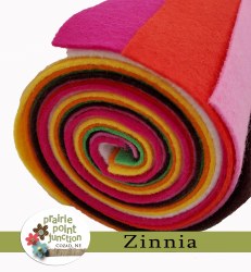 Additional picture of Zinnia Wool Blend FeltBnd