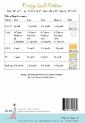 Additional picture of Breezy Quilt Pattern