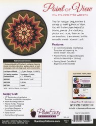 Additional picture of Point of View Folded Star Topp