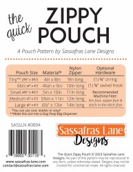 Additional picture of The Quick Zippy Pouch
