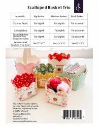 Additional picture of Scalloped Basket Trio