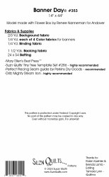 Additional picture of Banner Day Tablerunner