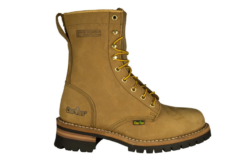 cactus logger boots