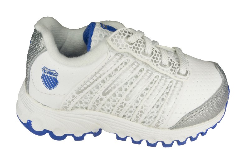 k swiss blue and white