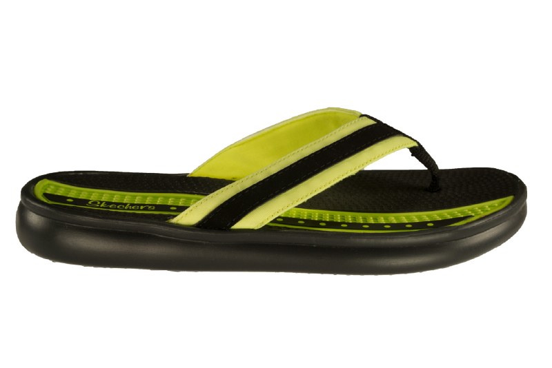 skechers sandals yellow
