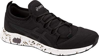 asics casual shoes black