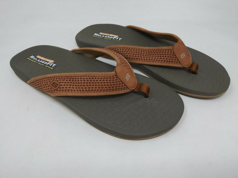 skechers tan sandals