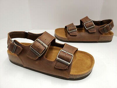 skechers leather sandals mens