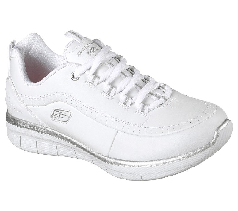 leather upper running shoes