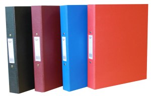 A4 RINGBINDER RED 2 RING