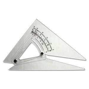 ADJUSTABLE SET SQUARE 10&quot;