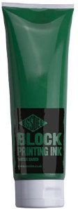 BLOCK PRINTING INK GREEN