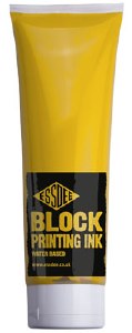 BLOCK PRINTING INK YELLOW