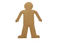 BOY CUT OUTS 180GM CARDBOARD