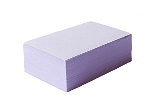 BUSINESS CARDS LILAC 100PK