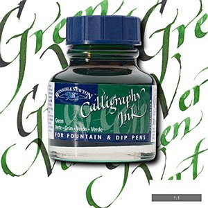 CALLIGRAPHY  INK GREEN 30ML