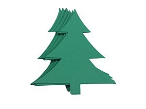 CHRISTMAS TREES ANTELOPE 6PK