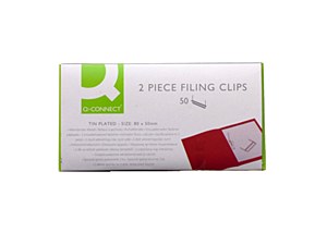 CONNECT FILING CLIPS 50PK