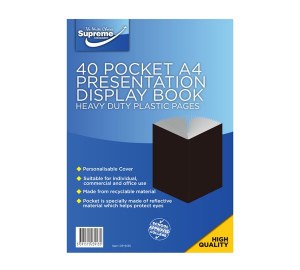 DISPLAY BOOK A4 PRESENTION 40P