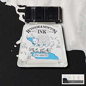 DRAWING INK WHITE 14ML