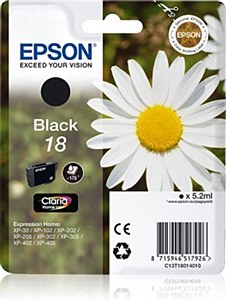 EPSON 18 C13 T18014010 BLACK