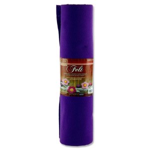 FELT ROLL 45cmX5m PURPLE