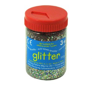 GLITTER TUB MULTI COLOUR 100GM