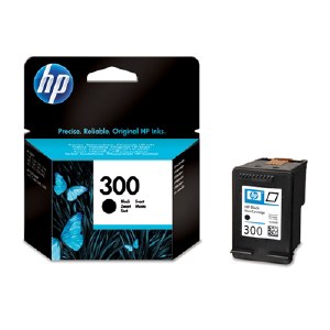 HP 300  BLACK INK CARTRIDGE