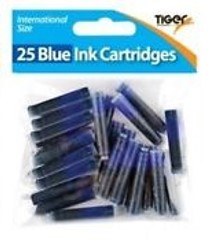 INK CARTRIDGES 25PK BLUE