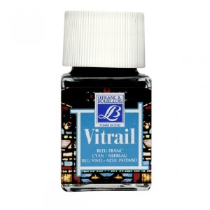 GLASS PAINT VITRAIL CYAN 50ML