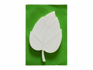 LEAVES KRAFT CARD 12 PER PACK