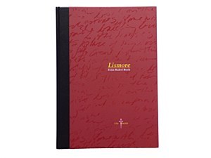 LISMORE 120 PAGE HARDBACK RED