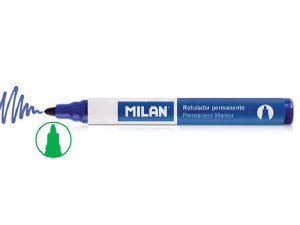 MILAN PERM MARKER GREEN BULLET