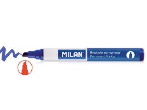 MILAN PERM MARKER RED CHISEL