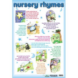 WALL CHART NURSERY RHYMES