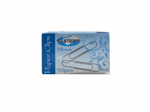 PAPER CLIPS LARGE 78MM 50PK