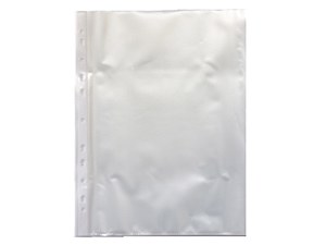 PUNCHED PLASTIC POCKETS 10PK