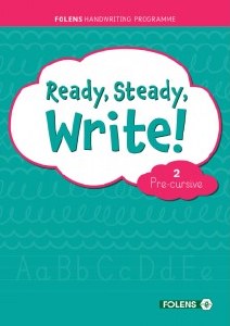 READY STEADY WRITE P CURSIVE 2