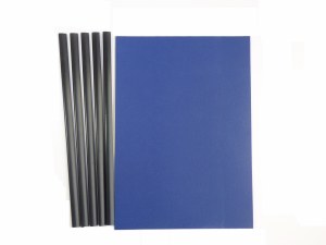 REPORT COVERS 5PK 6MM BLUE