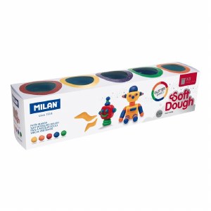 SOFT DOUGH GLITTER 5 PACK